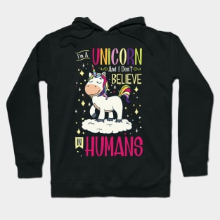 I'm a Unicorn T-Shirt Rainbow Horse Gift Pony Hoodie